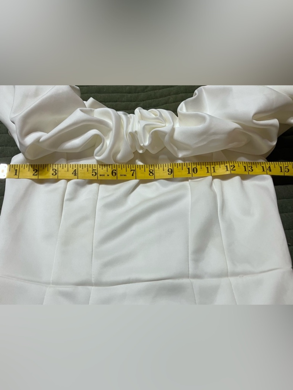 Windsor White Ruffled Off-Shoulder Mini Dress - Picture 9 of 11